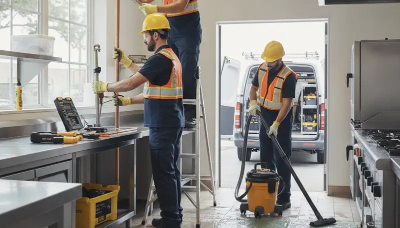 Emergency plumber in Boulder, CO repairing frozen pipes and burst leaks