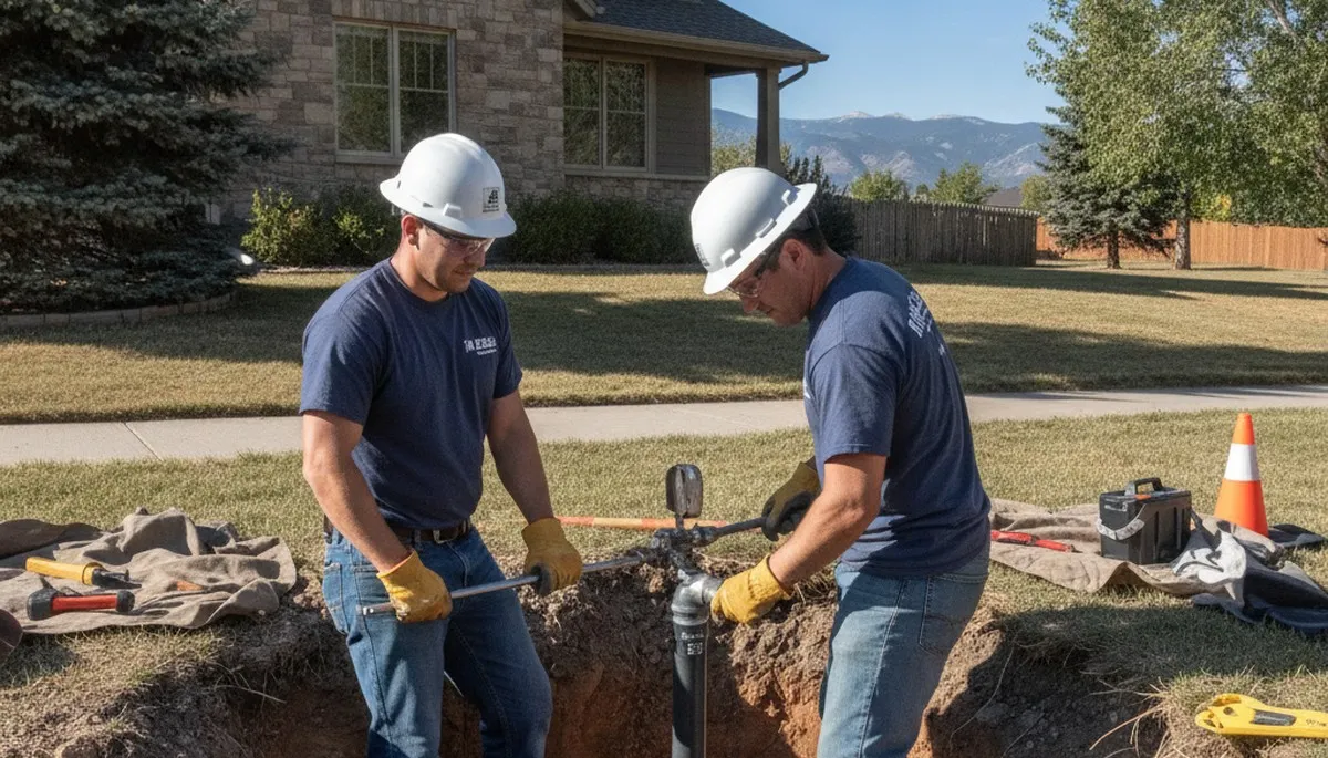 Professional plumber repairing a pipe in Boulder, CO for reliable plumbing service