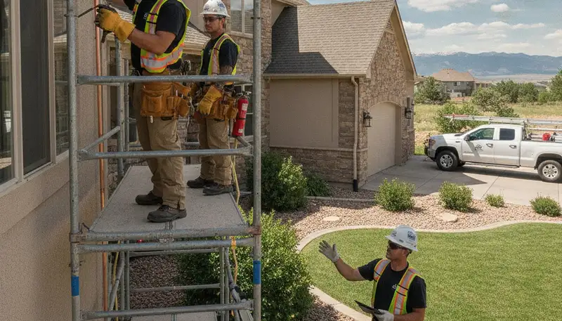 Plumber providing repair service in Boulder, CO for a local plumbing business