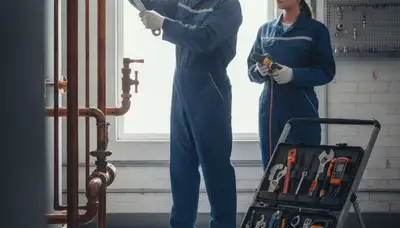 Boulder, CO plumber repairing a residential pipe on a plumbing service call