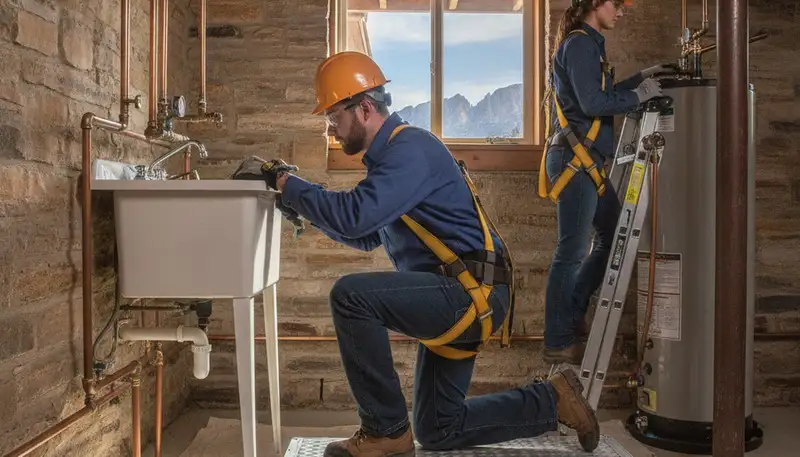 Plumber service van in Boulder, CO for plumbing repairs and emergency plumbing help
