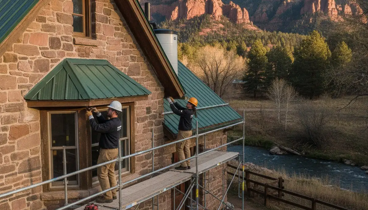 Plumber servicing a Boulder, CO home for plumbing repairs and leak fixes