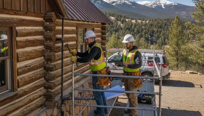 Plumber repairing a leak in Boulder, CO for residential plumbing service