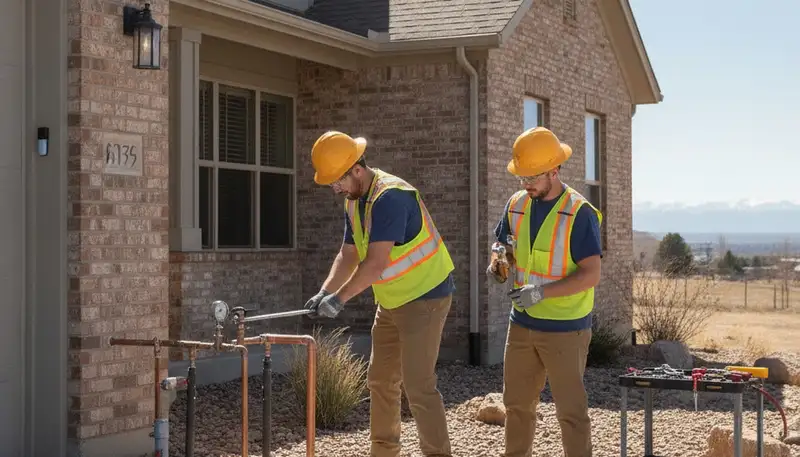 Plumber providing repair service in Boulder, CO for a local plumbing business