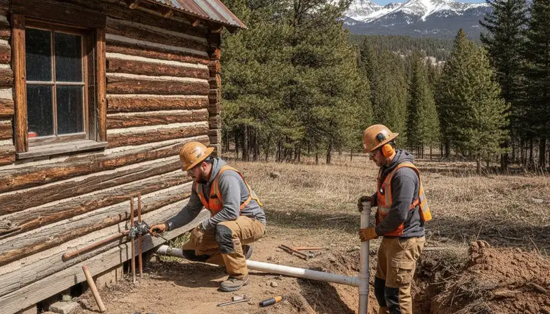 Plumber providing repair service in Boulder, CO for local residential plumbing needs