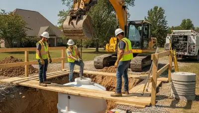 Septic tank installation for Boulder, CO homes by professional plumbers