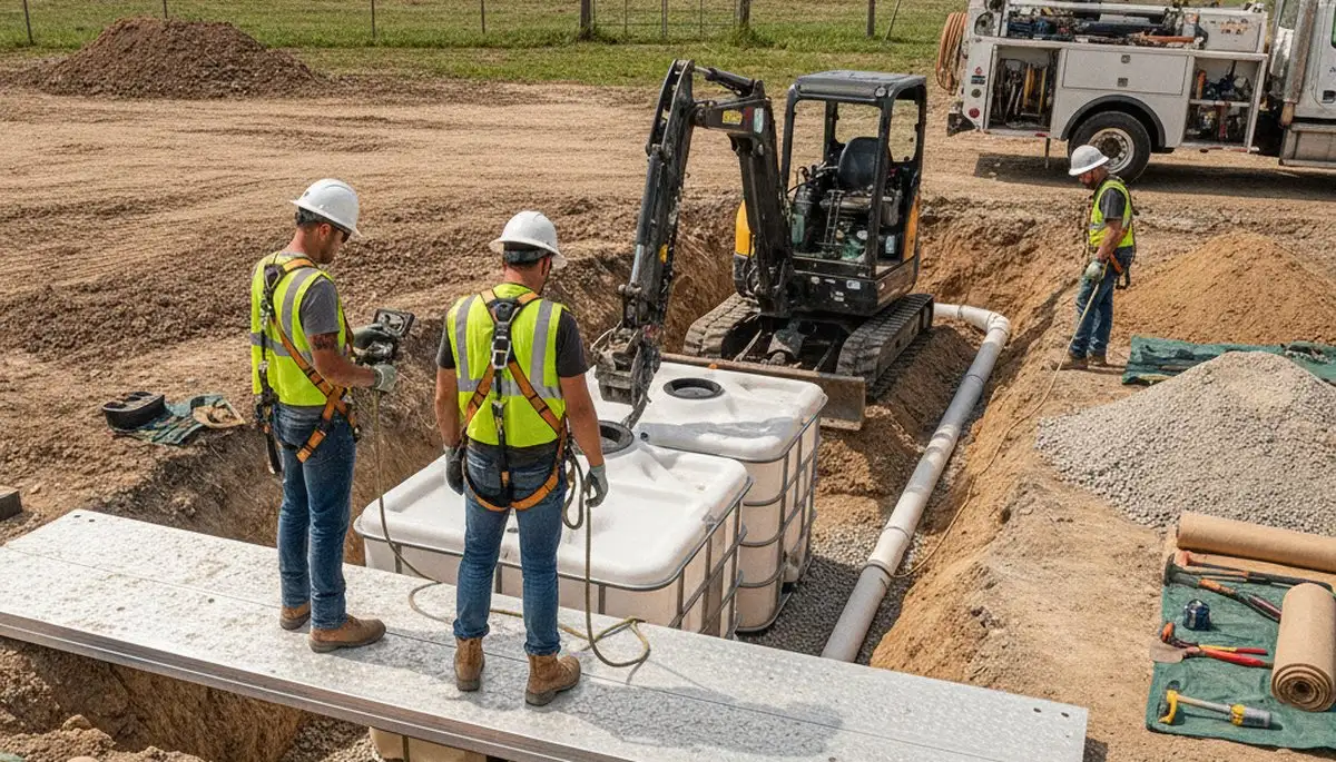 Septic tank installation for Boulder, CO homes by On Call Plumbers