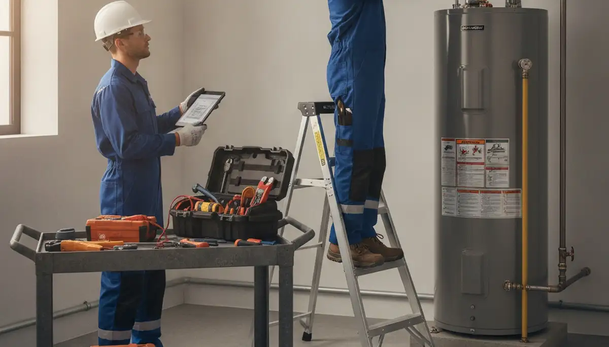 Boulder, CO plumber repairing a water heater for reliable home service